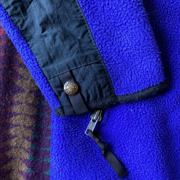 Vintage The North Face Fleece Zip Up Jacket 1990s - Picture 2 of 9